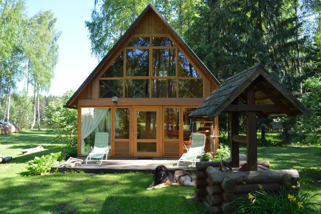 Holiday Home Bērzlejas Upesgriva Dış mekan fotoğraf